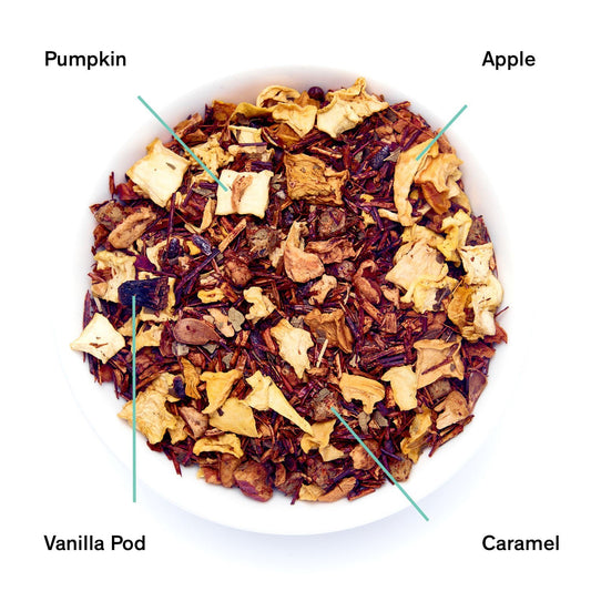 Psychocandy: Roasted Pumpkin Caramel Rooibos (Caffeine Free)