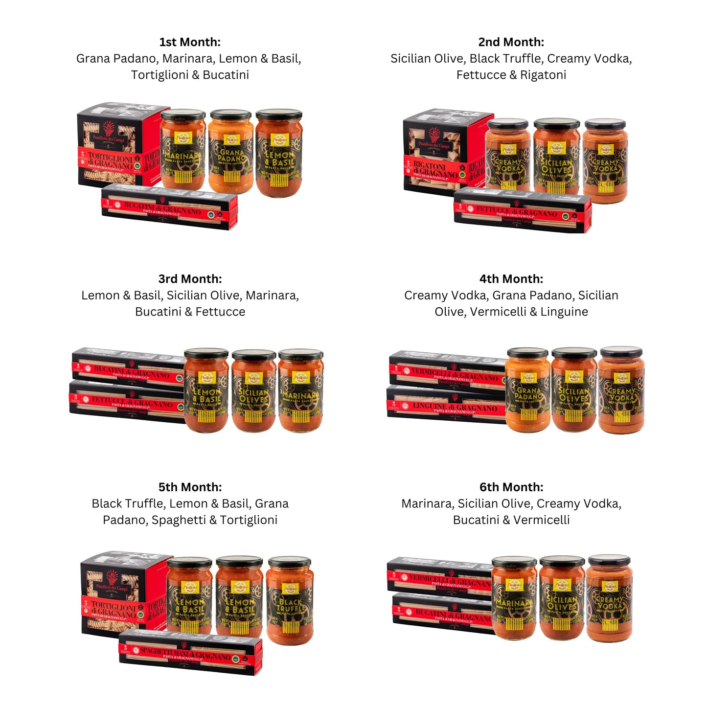 World's Best Sauce & Pasta of the Month 5 Pack