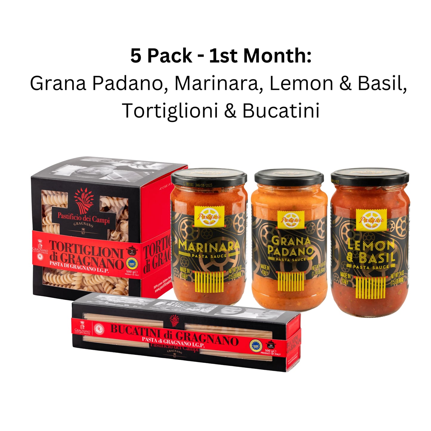 World's Best Sauce & Pasta of the Month 5 Pack
