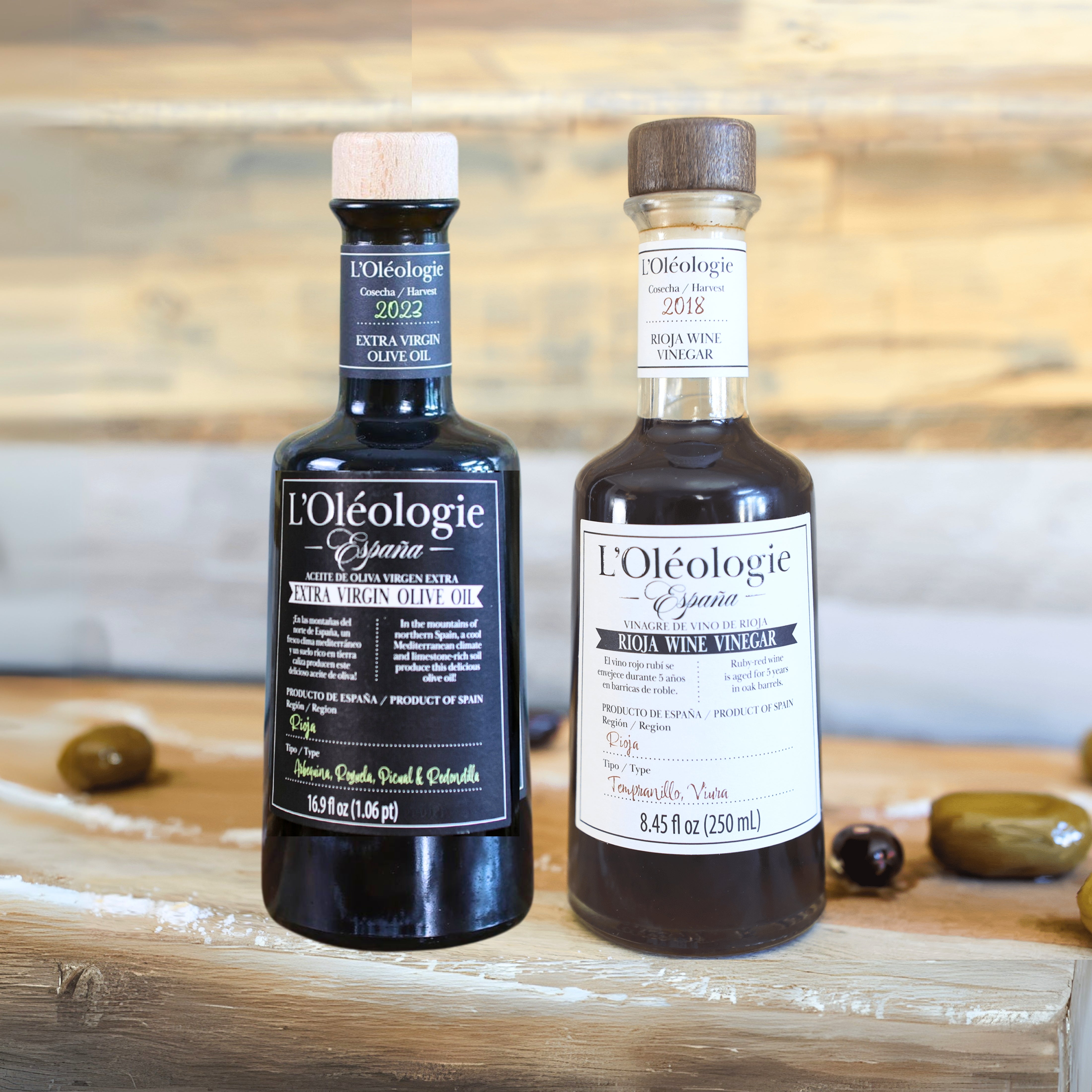L'Oléologie Spanish Oil & Vinegar Gift Set (Small) – Chef's