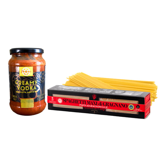 Indulgent Romantic Combo – Vodka Sauce & Gragnano Spaghetti