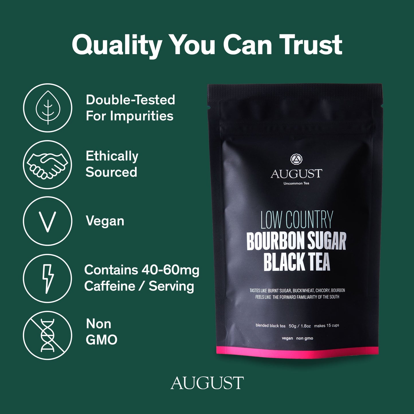 Low Country: Bourbon Sugar Black Tea