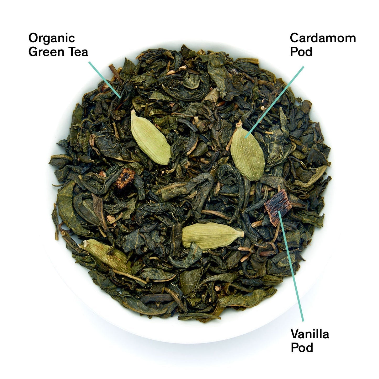 Combray: Vanilla Cardamom Green Tea