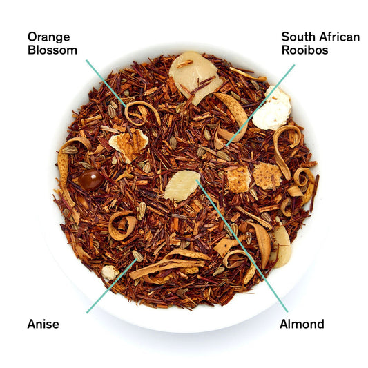 Biarritz: Orange Amaretto Rooibos Tea (Caffeine Free)