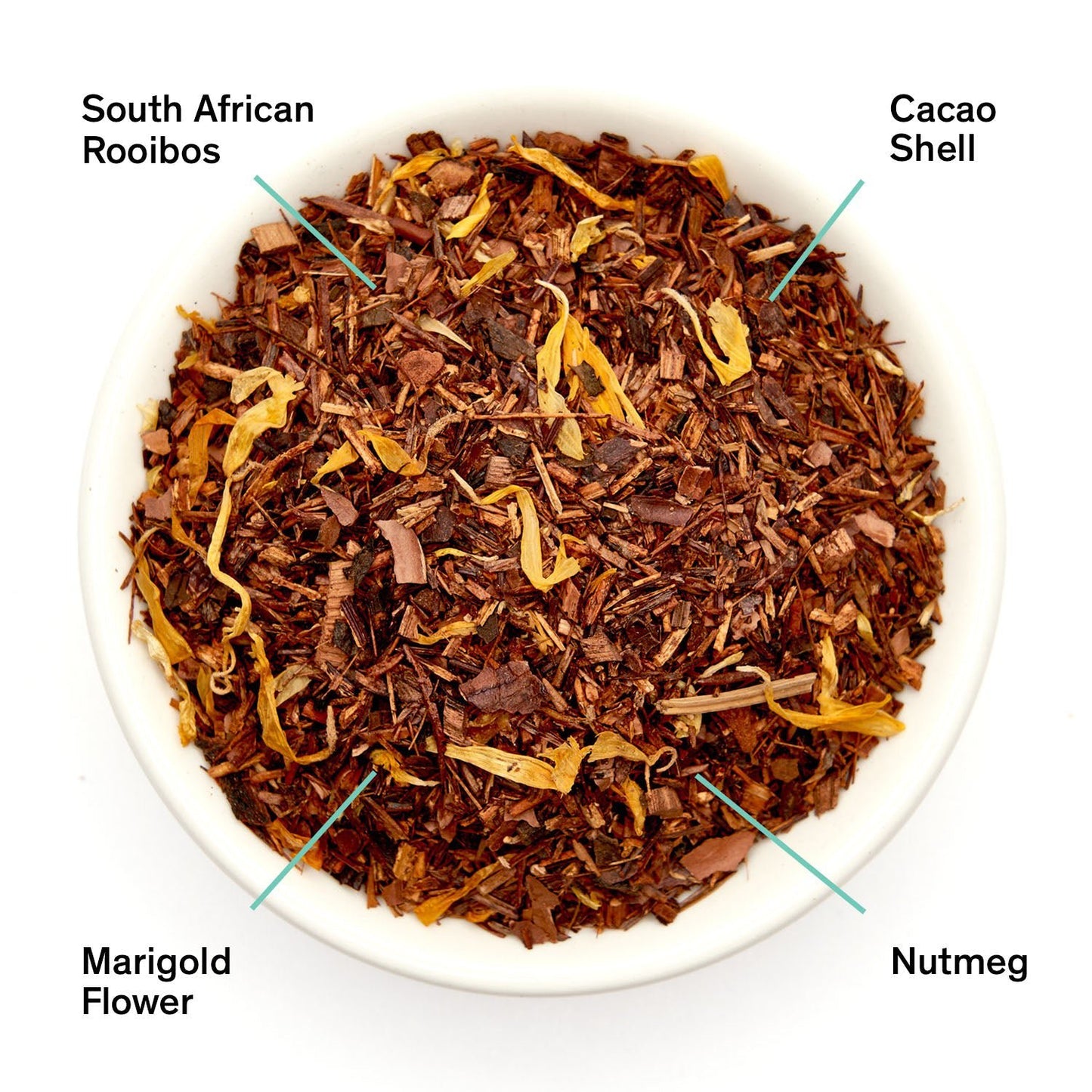 Silent Night: Chocolate Nutmeg Rooibos (Caffeine Free)