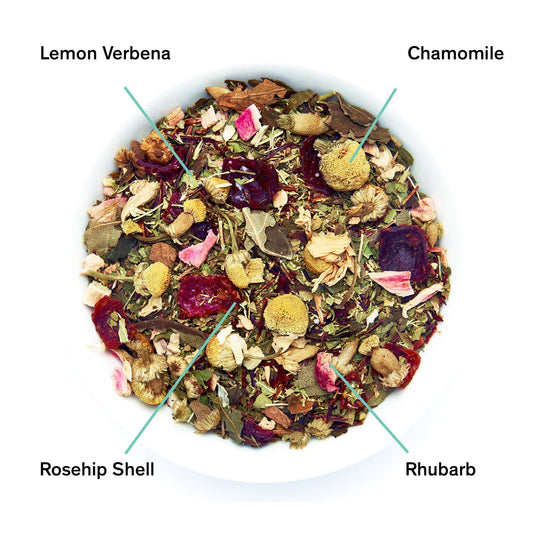 Days of Heaven: Rhubarb Verbena Chamomile (Caffeine Free)