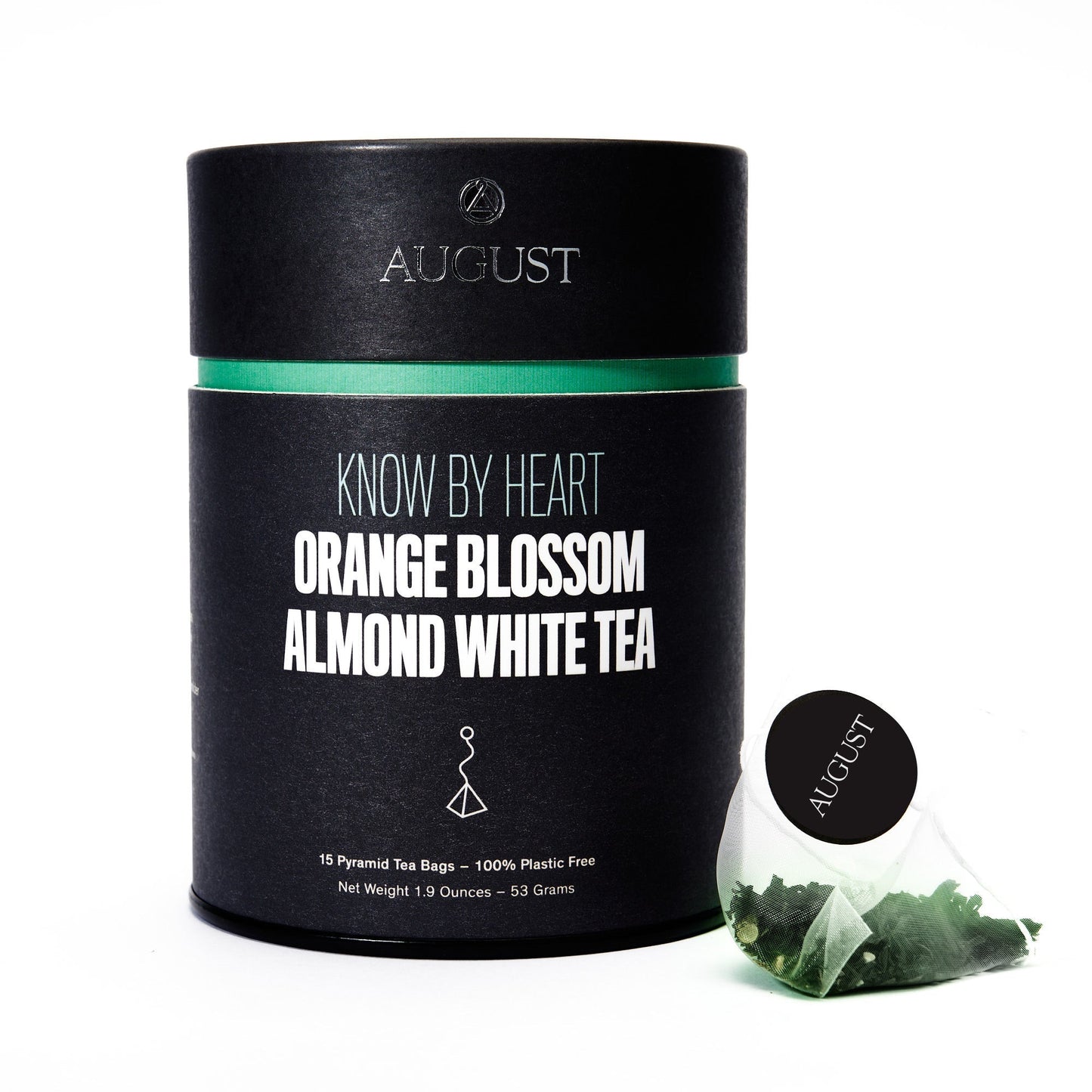 Know By Heart: Orange Blossom Almond White Tea (15 Tea Bags)