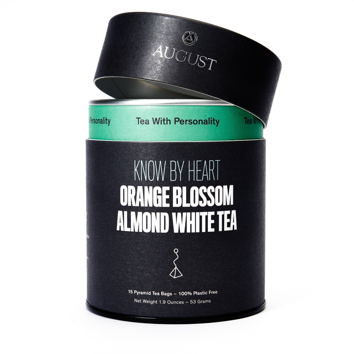 Know By Heart: Orange Blossom Almond White Tea (15 Tea Bags)