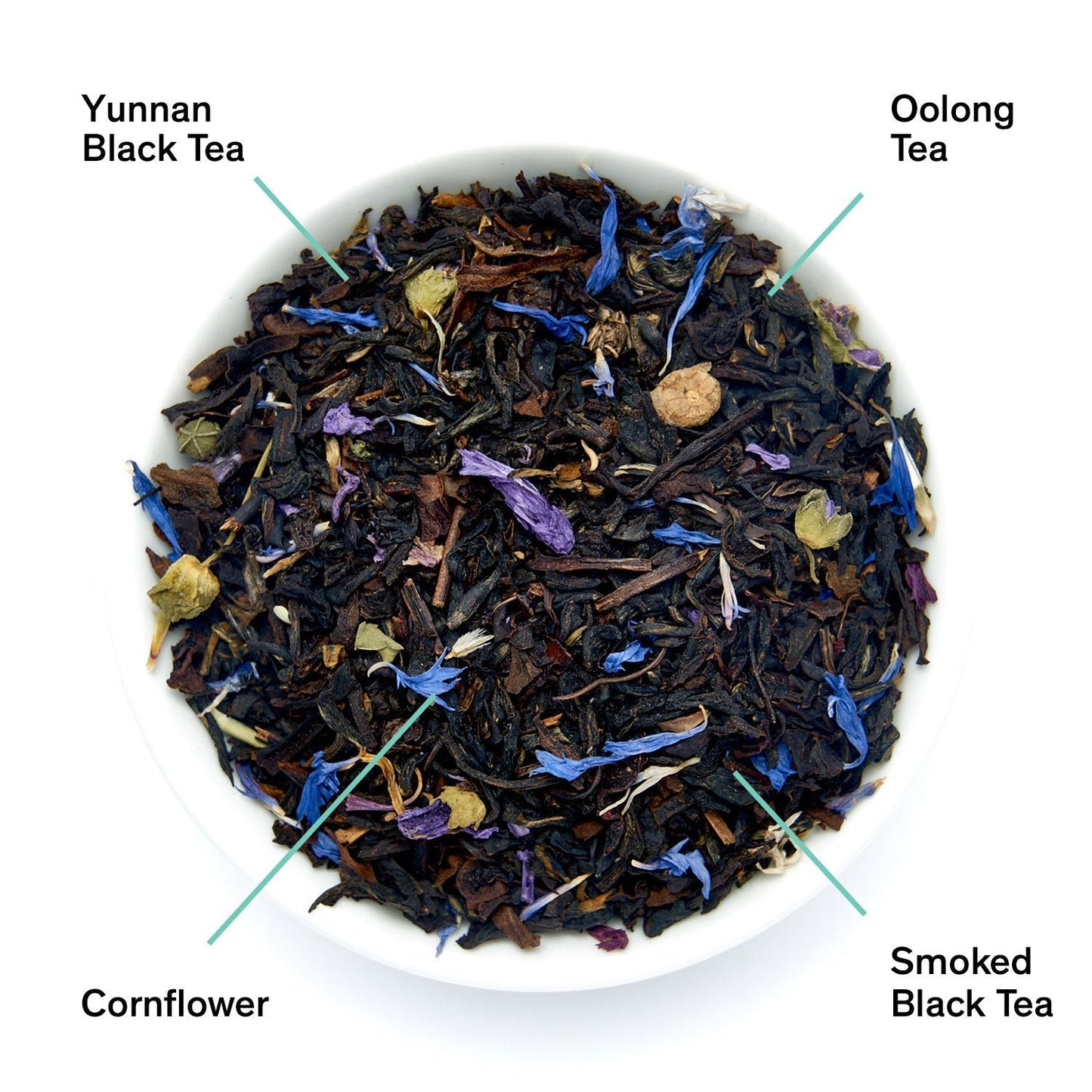 Black Metallic: Violet Elderberry Black Tea