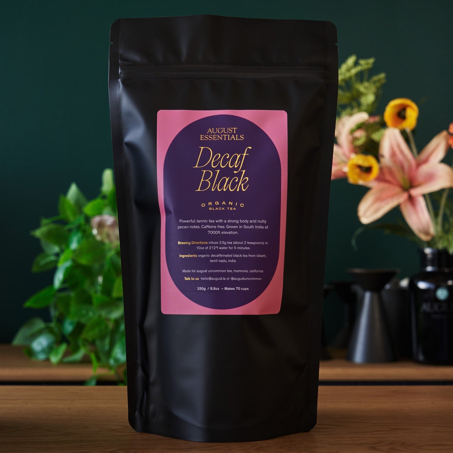 Essentials Decaf Black Black Tea