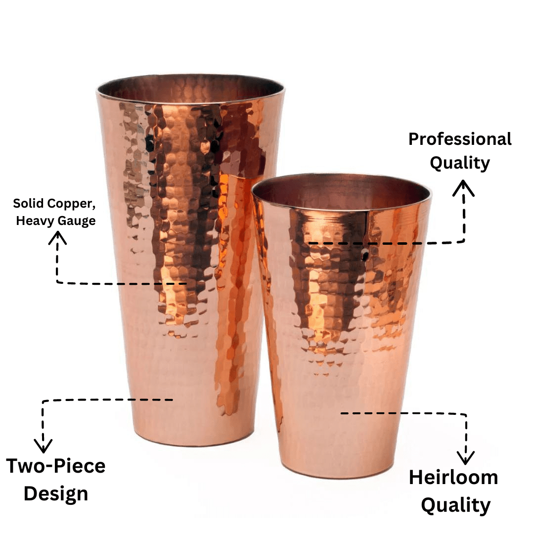 Copper Boston Shaker Set (Handmade)