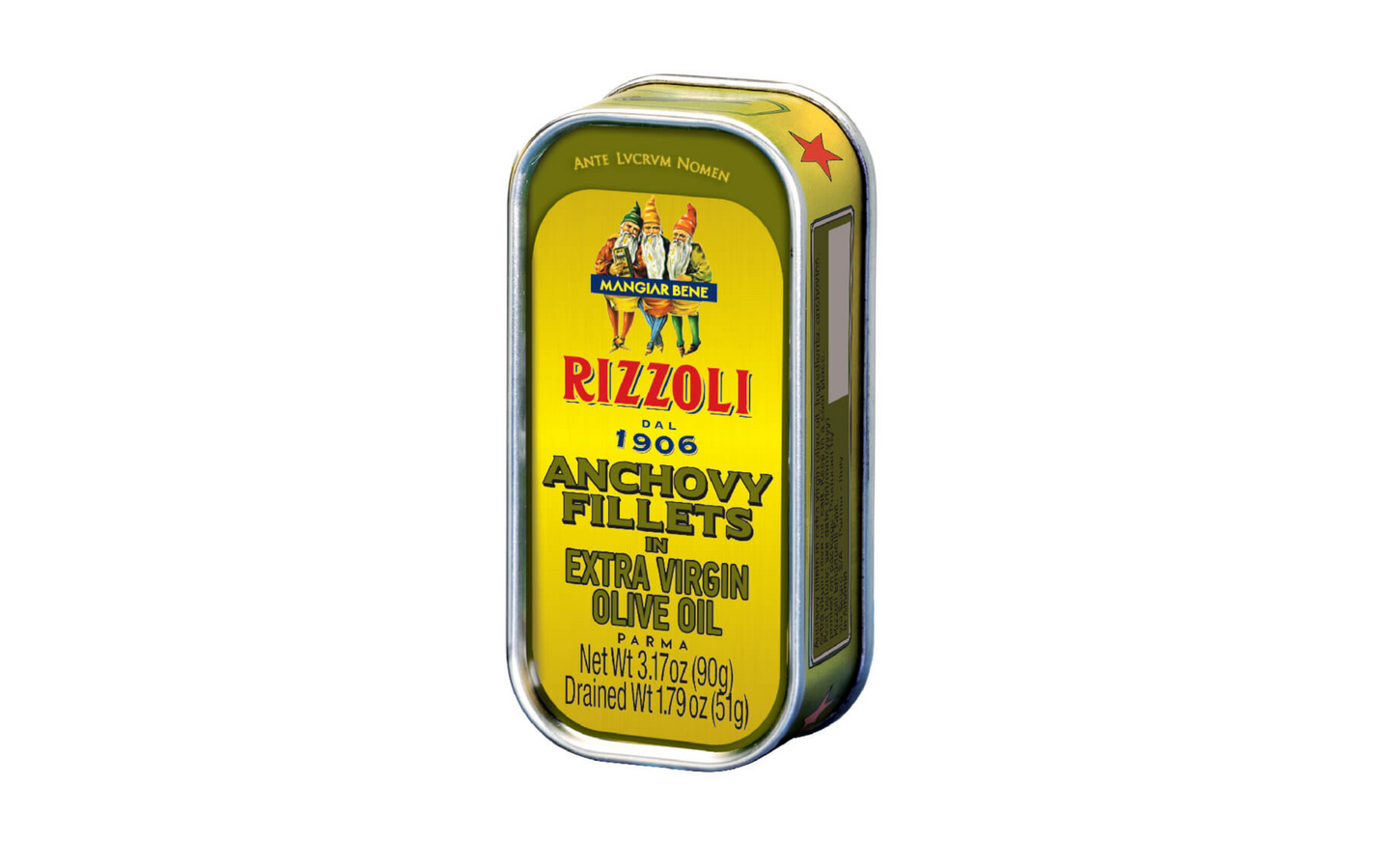 Rizzoli Anchovy Fillets Olive Oil Tin 3.17 oz