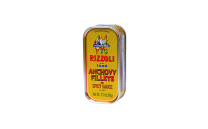 Rizzoli Anchovy Fillets Spicy Tin 3.17 oz