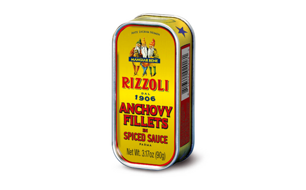 Rizzoli Anchovy Fillets Spicy Tin 3.17 oz