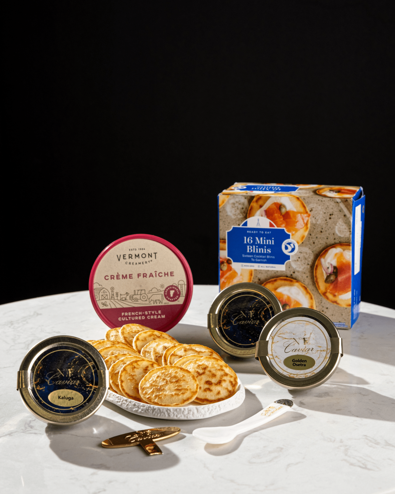 Caviar Trio Tasting Set