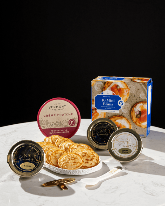 Caviar Trio Tasting Set
