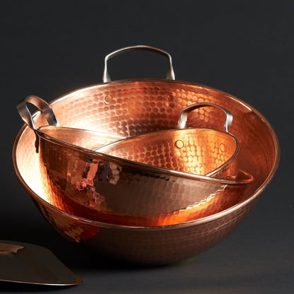 Copper Mixing Bowls (handmade!)