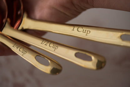 Copper Measuring Scoops