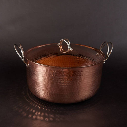 Beautiful and Big Copper Dutch Ovens (handmade!)