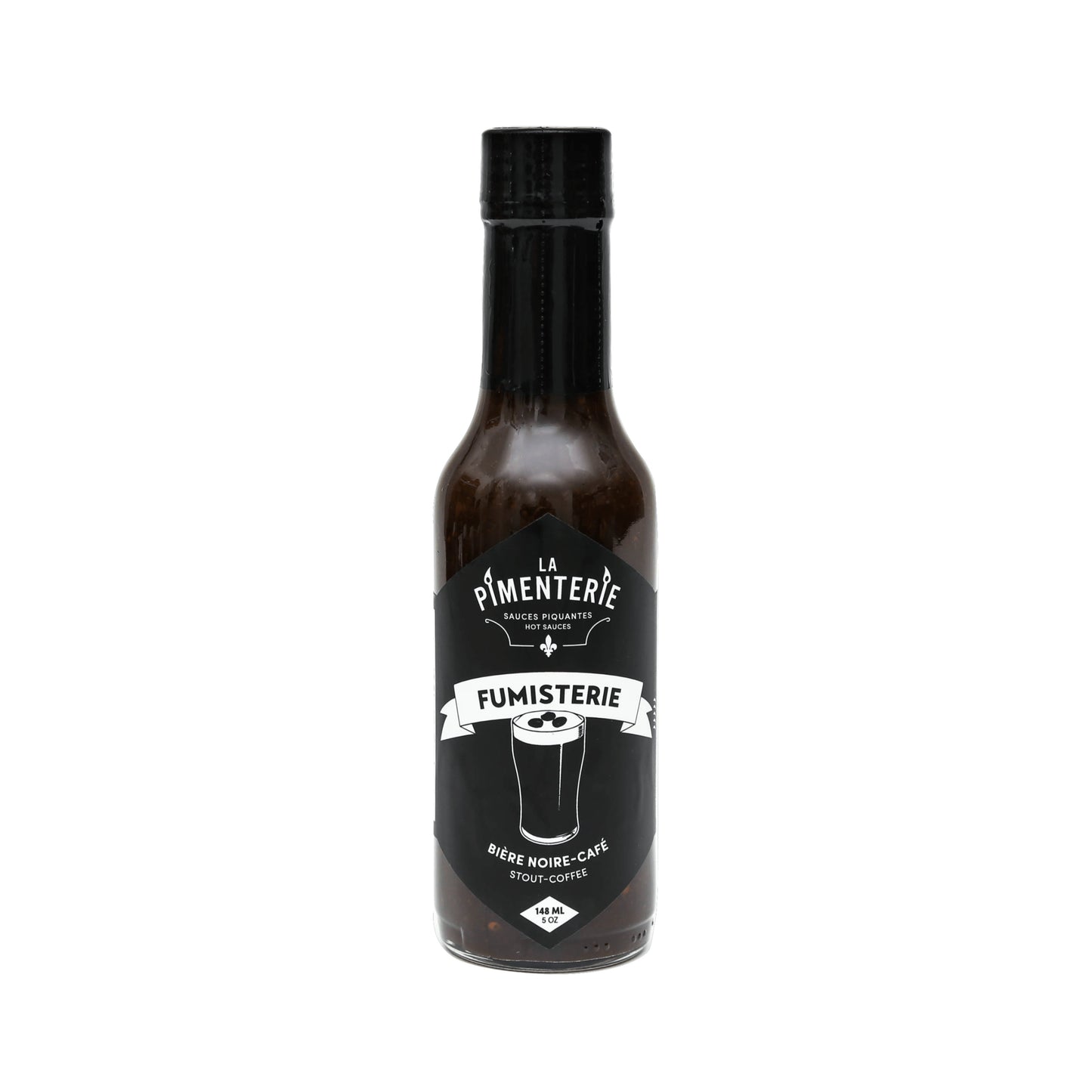 La Pimenterie Fumisterie (beer) Hot Sauce 5 oz