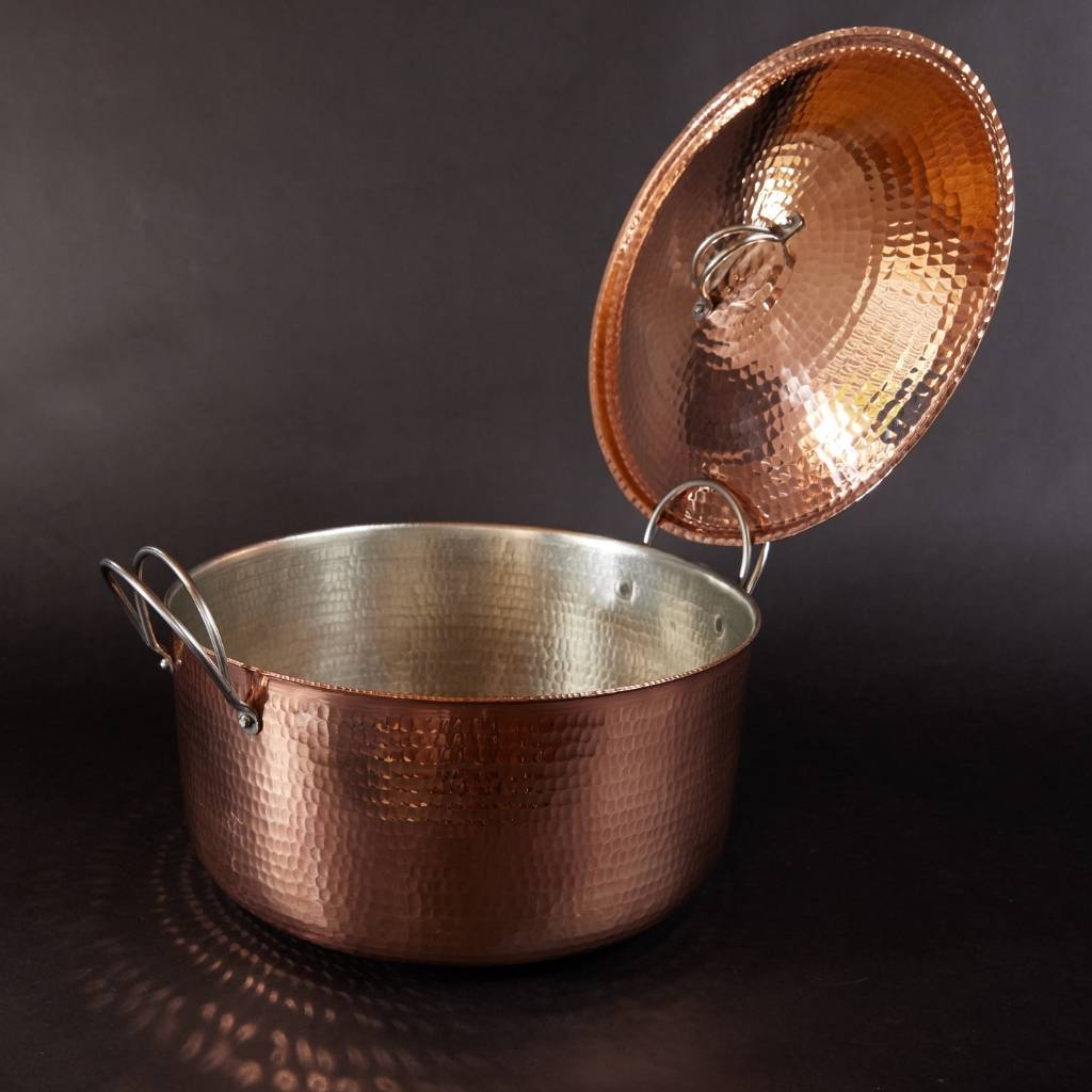 Beautiful and Big Copper Dutch Ovens (handmade!)