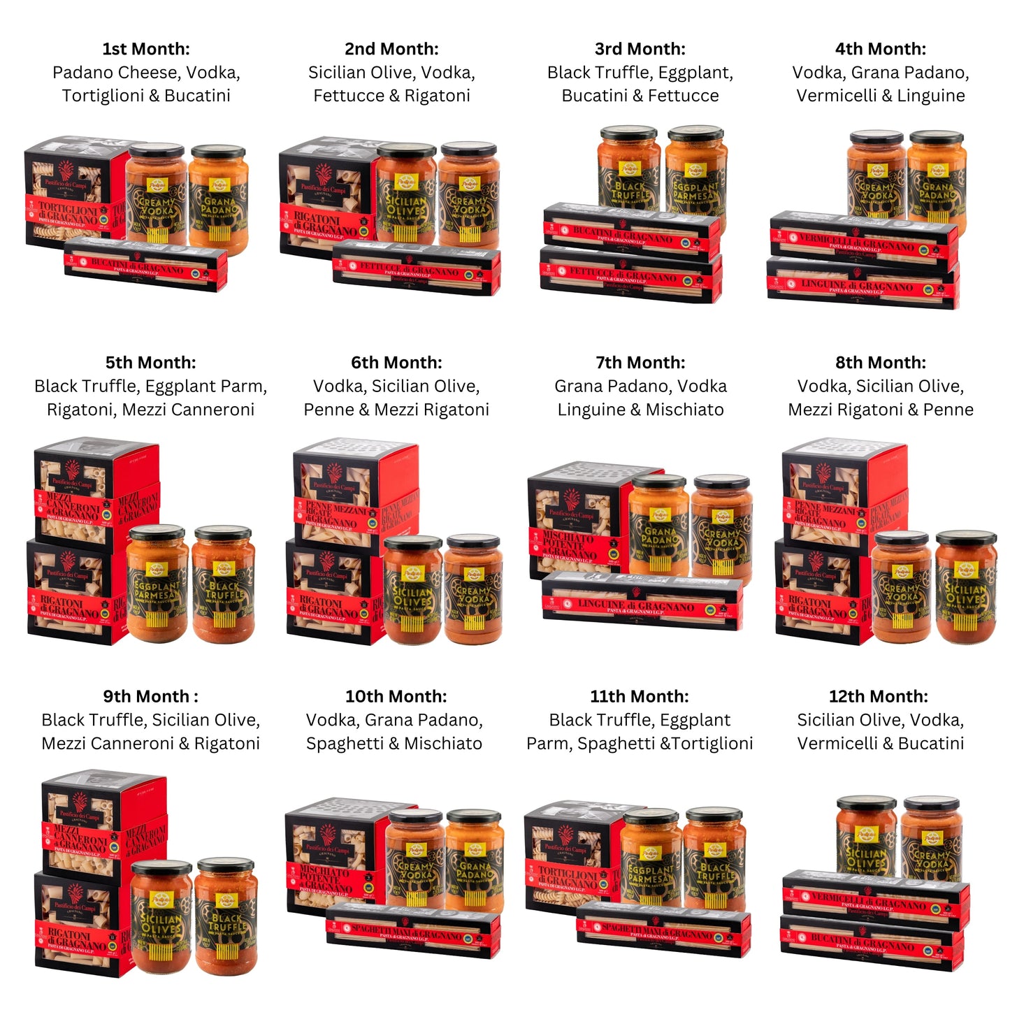 World's Best Sauce & Pasta of the Month 4 Pack