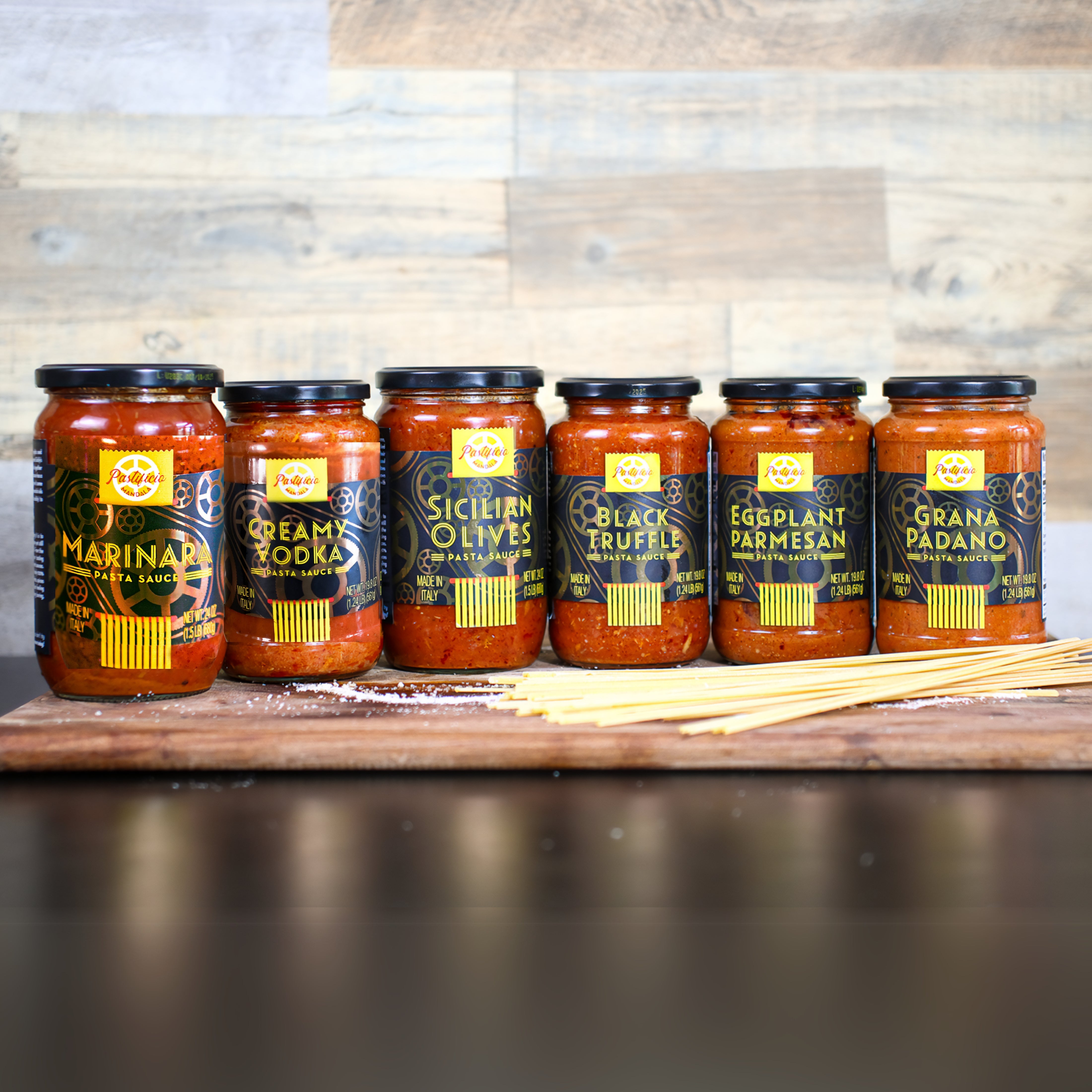 Pastificio Mandala Pasta Sauce Variety 6 Pack – Chef's Mandala