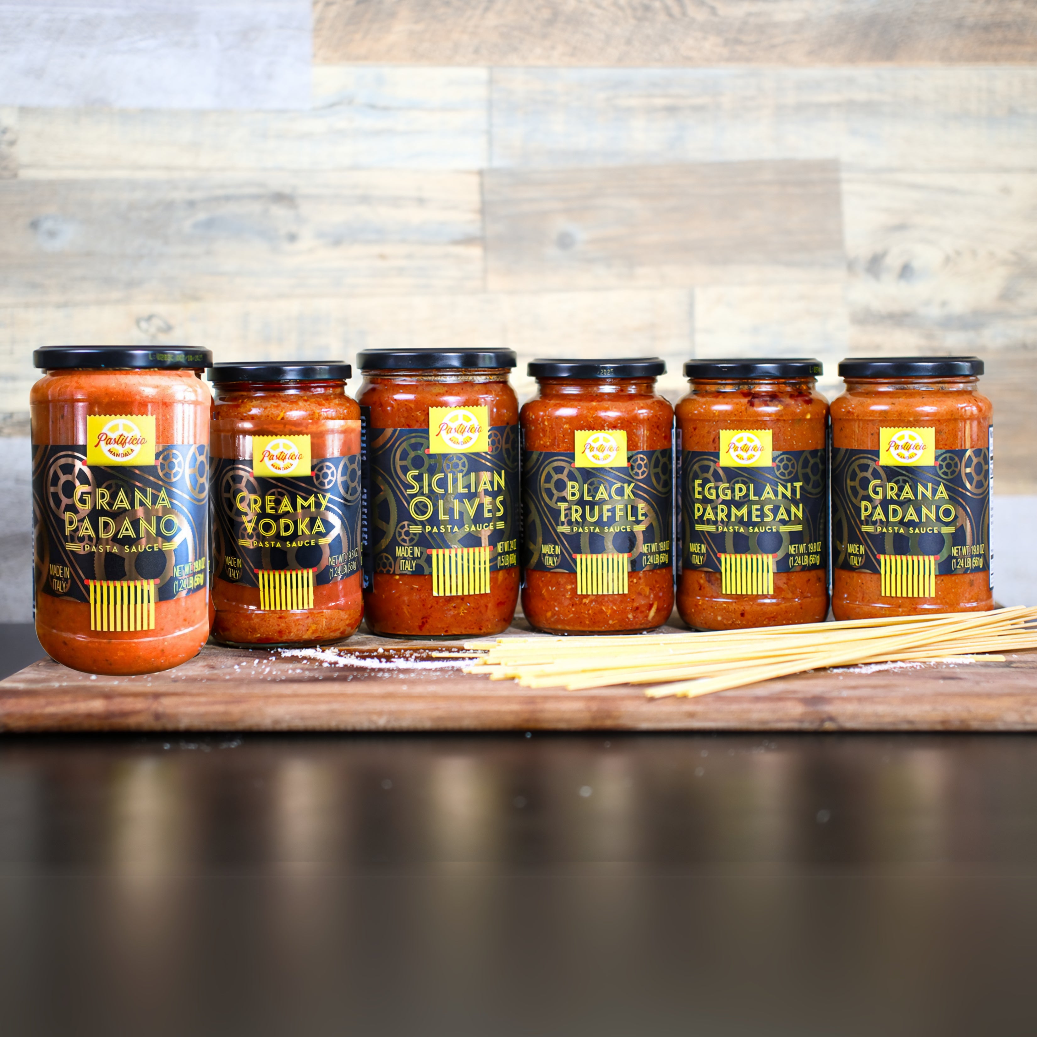 Pastificio Mandala Pasta Sauce Variety 6 Pack – Chef's Mandala