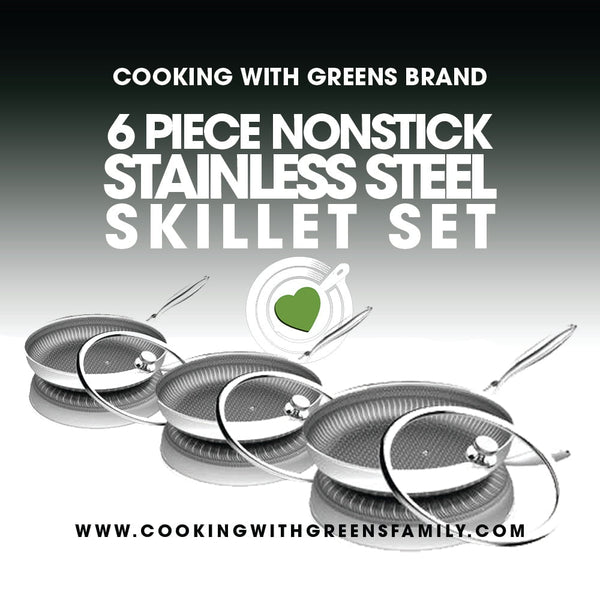 6pc Non stick Frying pan Set (FREE SHIPPING) loading=