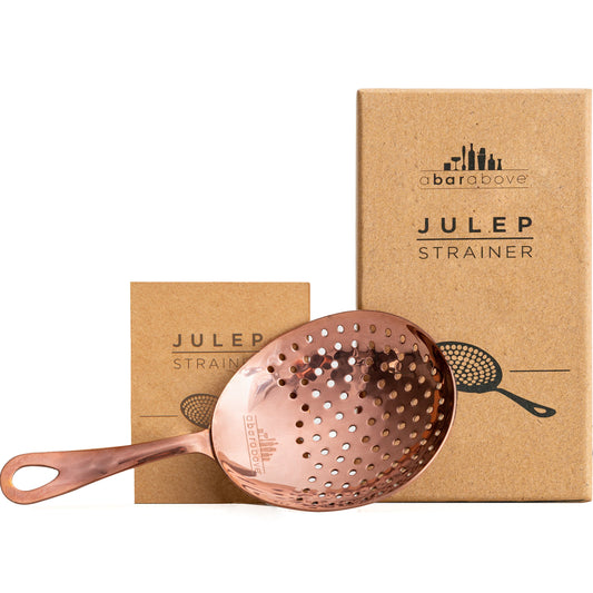 Antique Copper Julep Strainer