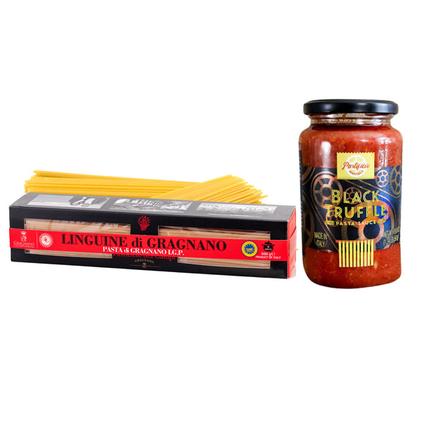 Bold Explorer Combo – Black Truffle Sauce & Gragnano Linguine