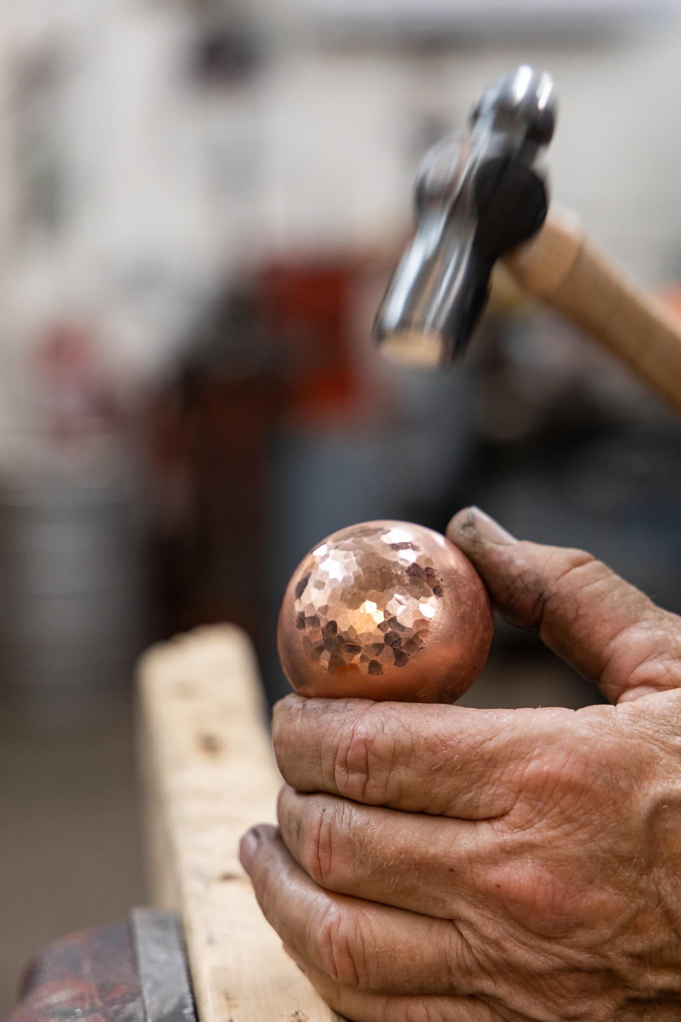 "Sotol" Copper & Stainless Coffee Scoop (Hand Forged!)