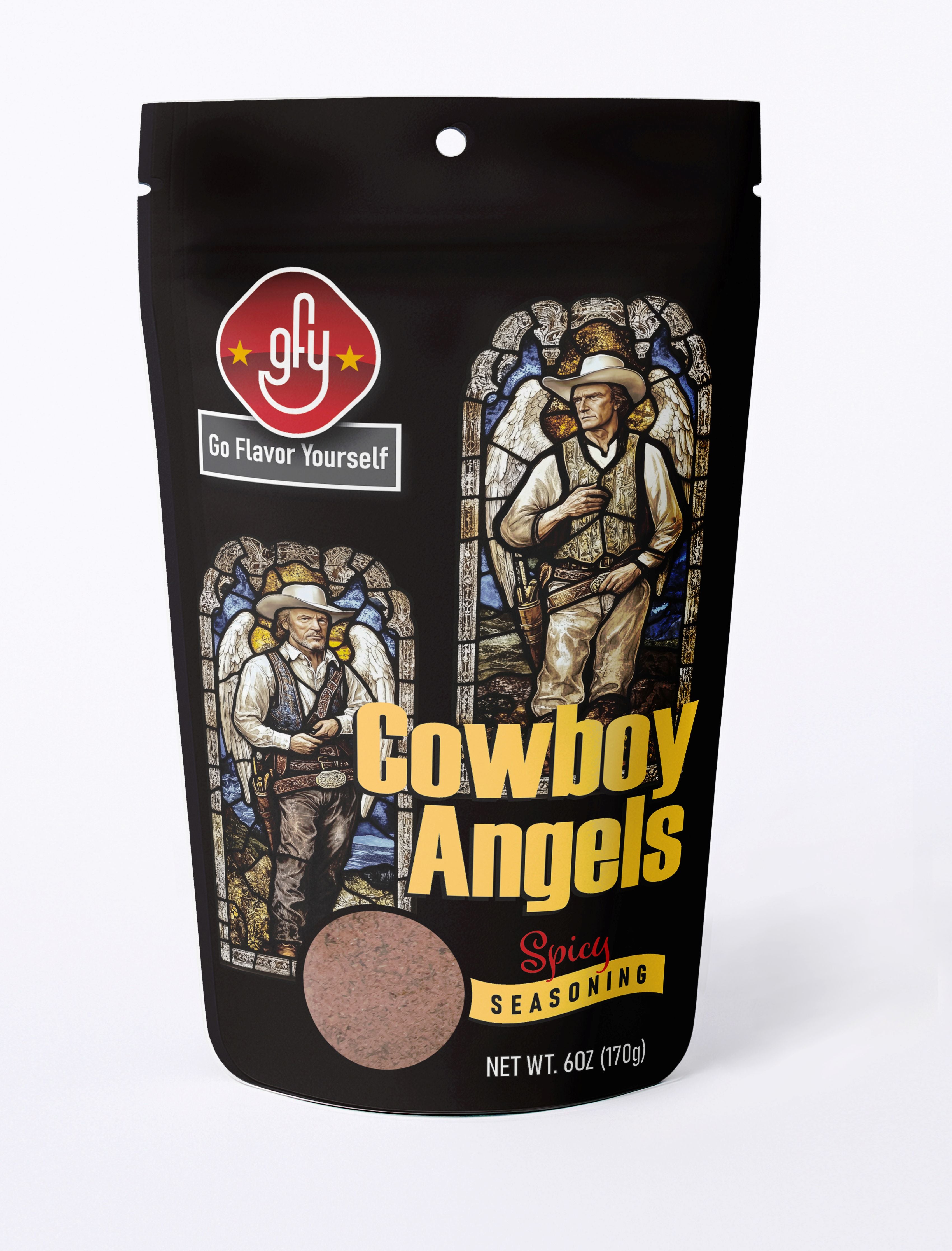 GFY - Cowboy Angels Seasoning (6oz) – Chef's Mandala Gourmet Store