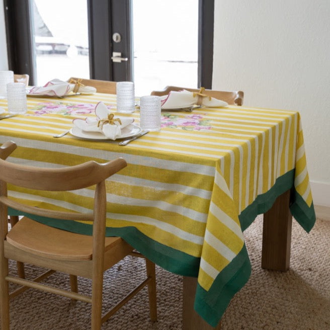 The Tablecloth That Sets the Scene