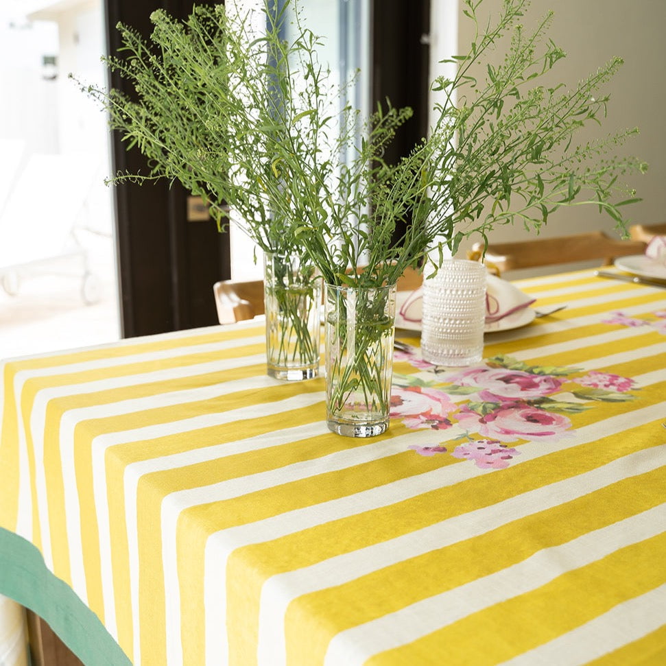 The Tablecloth That Sets the Scene