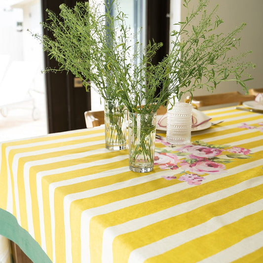 The Tablecloth That Sets the Scene
