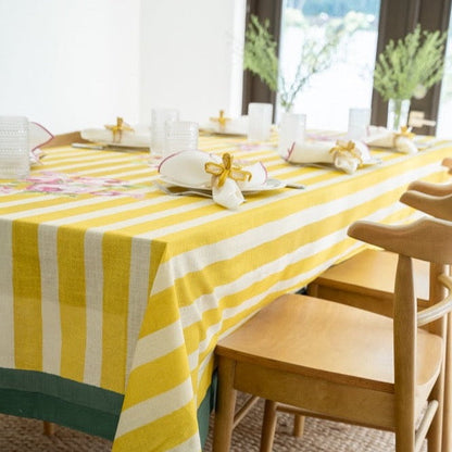 The Tablecloth That Sets the Scene