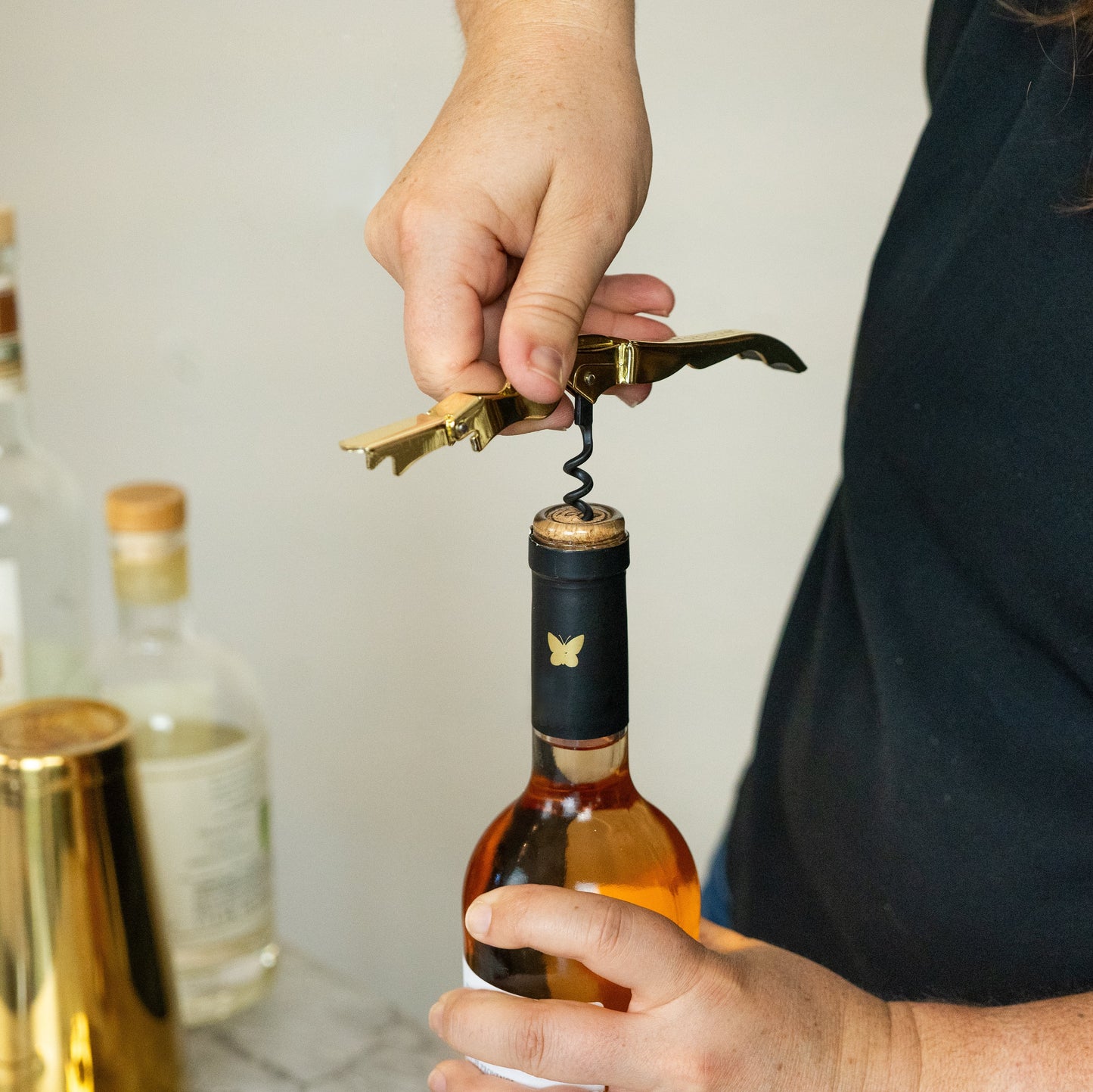 Gold Wine Opener