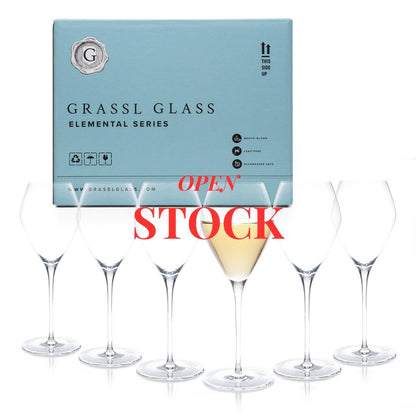 Grassl Tulip Champagne Glass | Elemental Series (Handmade)