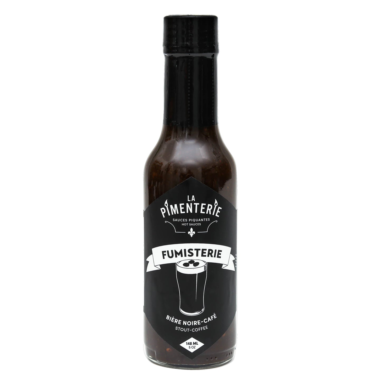 La Pimenterie Fumisterie (beer) Hot Sauce 5 oz