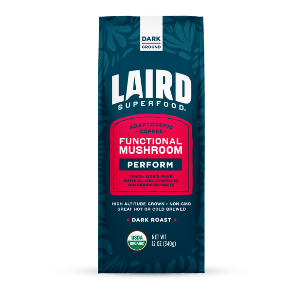 Organic PERFORM Functional Mushroom Coffee - Dark Roast Ground loading=