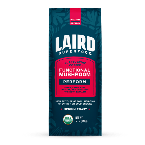 Organic PERFORM Functional Mushroom Coffee - Medium Roast Ground