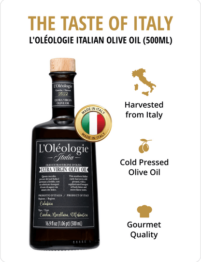 L'Oléologie Italian Oil & Vinegar 500ml 2 Pack