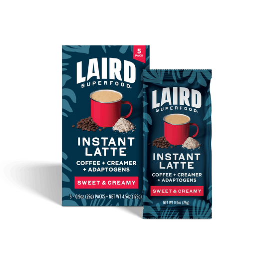 Sweet & Creamy Instant Latte with Adaptogens Single Serve