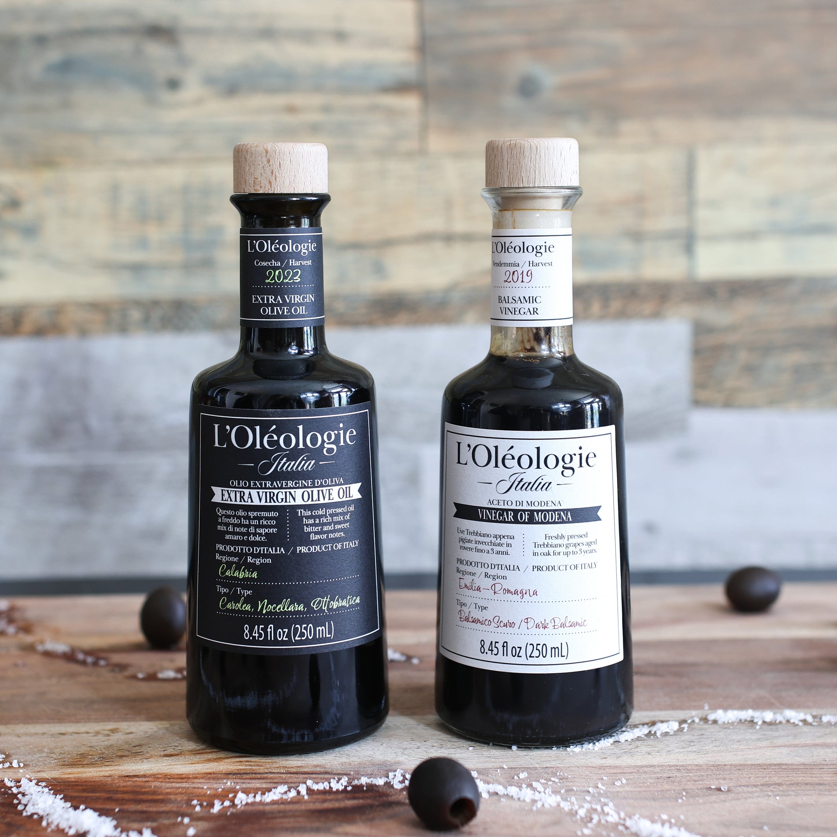 L'Olèologie Italian Oil & Vinegar 2 Pack Gift Set (Small)