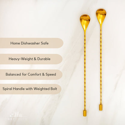 Gold Standard Bar Spoons