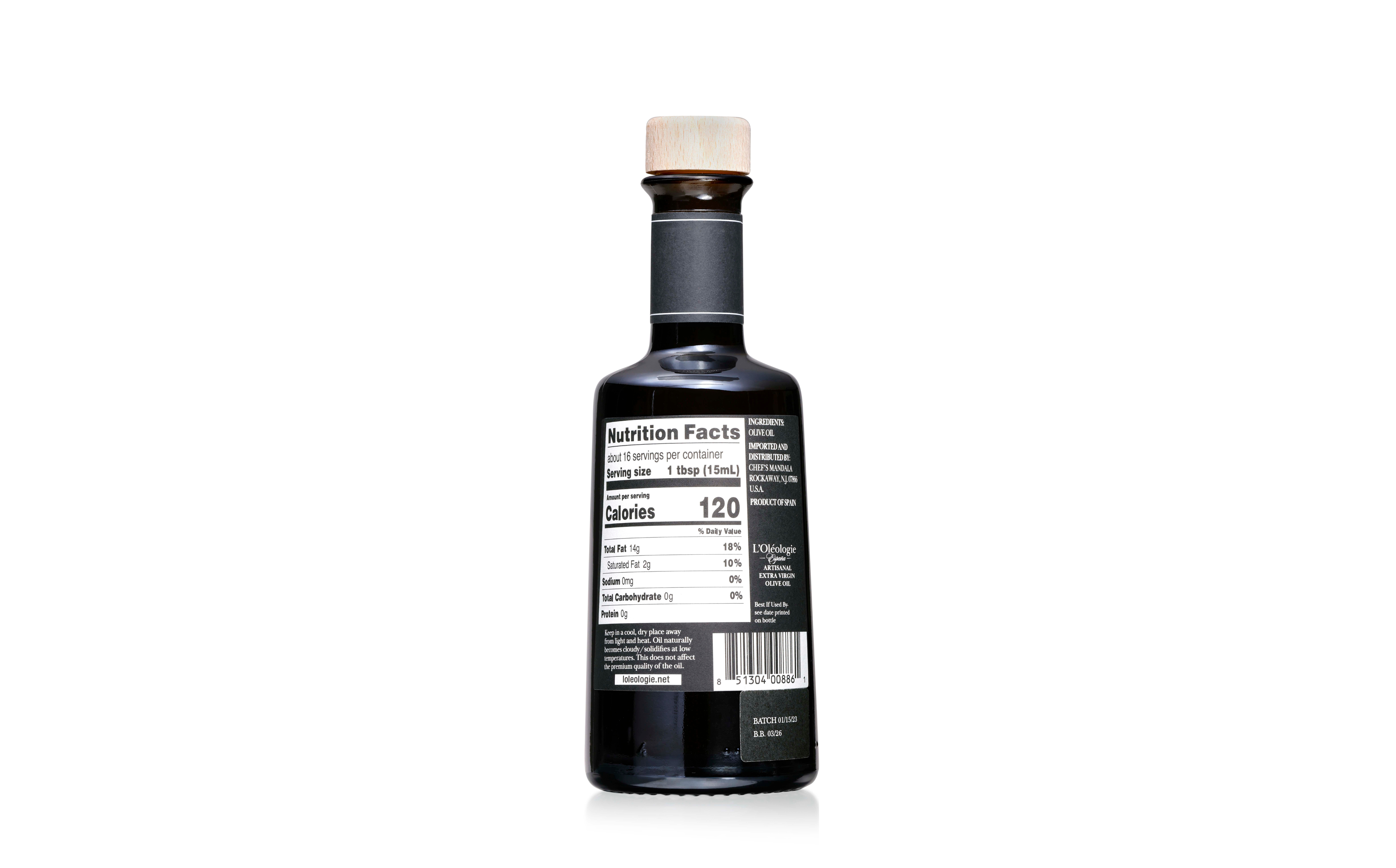 L'Olèologie - Spanish Extra Virgin Olive Oil 250 ml