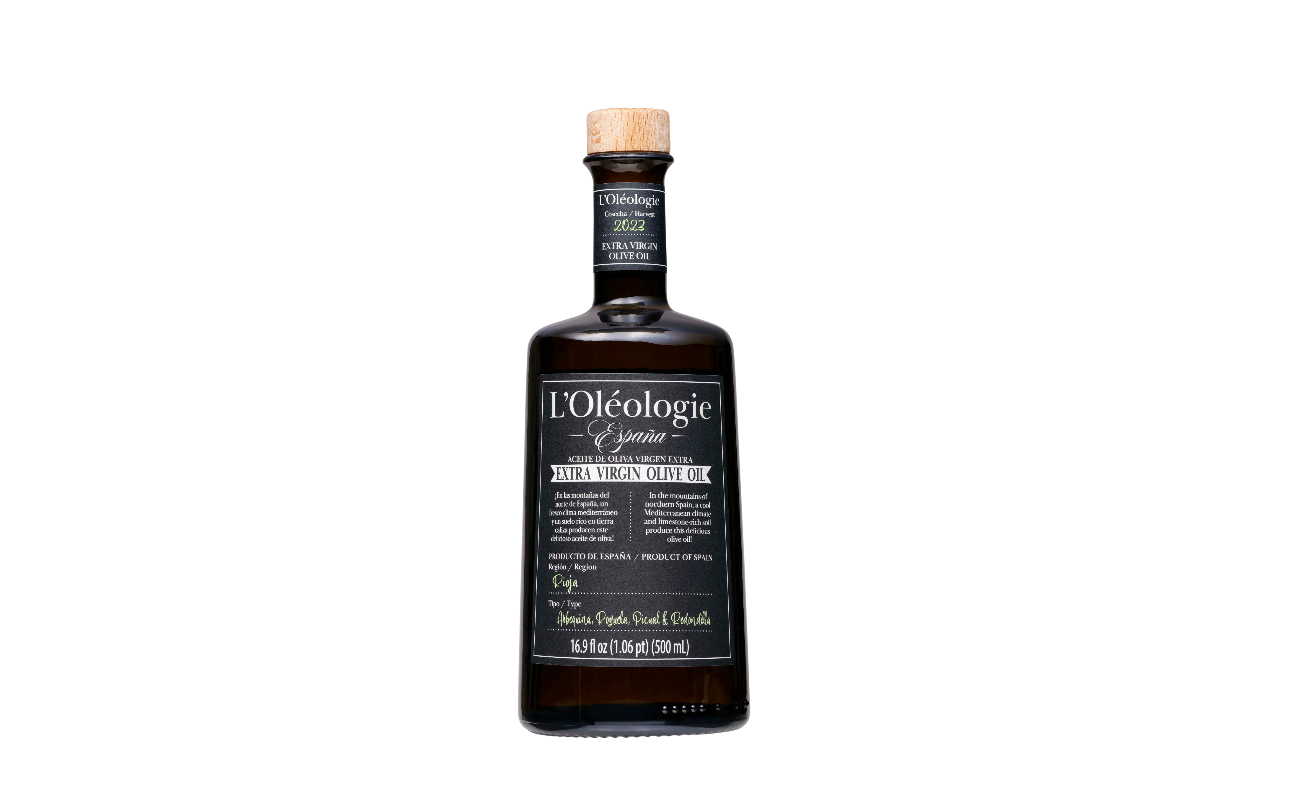 L'Olèologie - Spanish Extra Virgin Olive Oil 500 ml