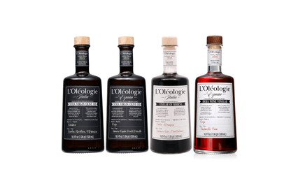 L'Oléologie Oil & Vinegar Variety 4 Pack Gift Set (Large)