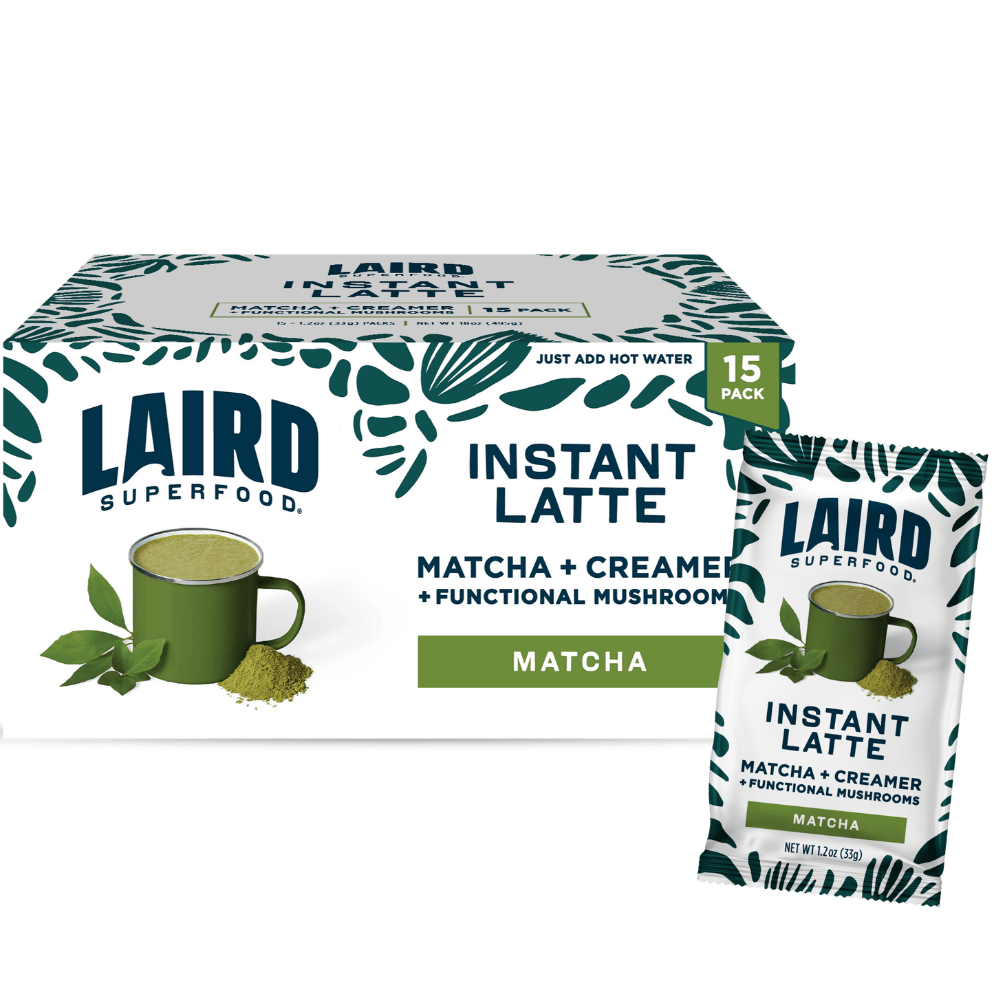 Matcha Instant Latte with Adaptogens